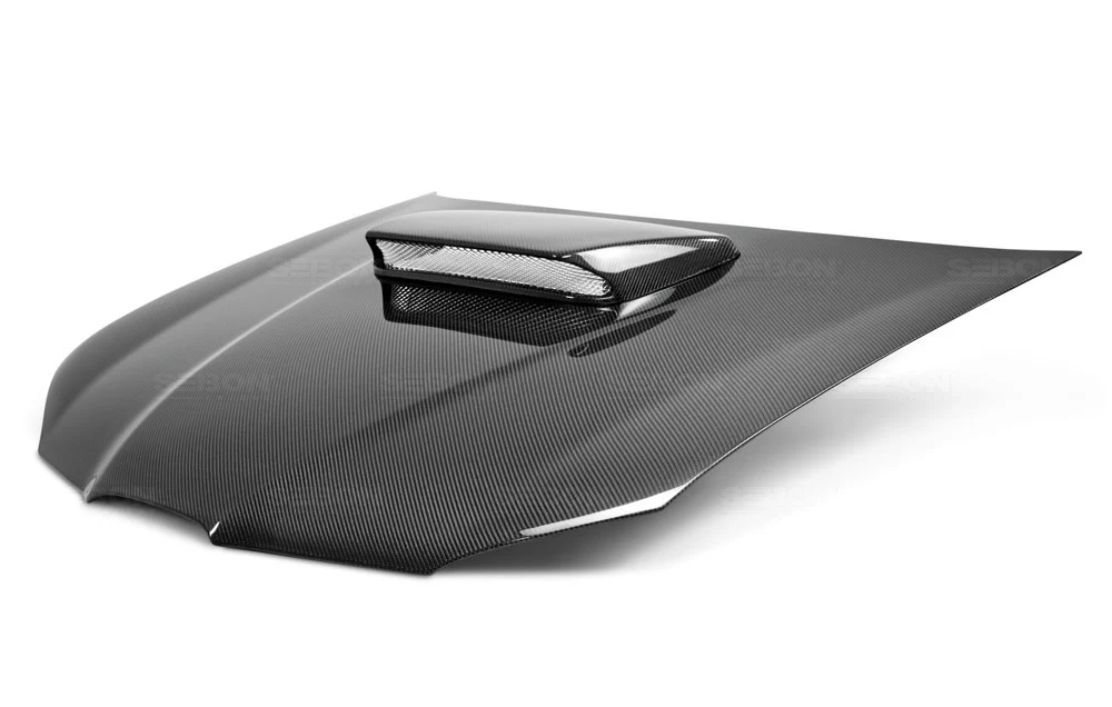 Seibon OEM Style Carbon Fiber Hood 2006-2007 Impreza/WRX/STI - Image 2