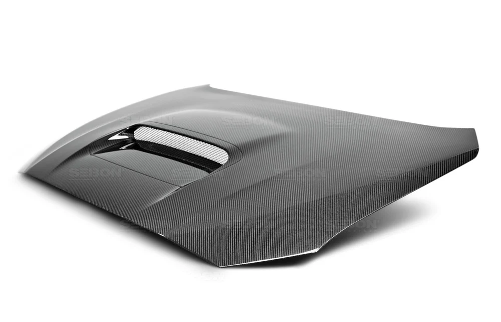 Seibon OEM Style Carbon Fiber Hood 2015-2021 WRX/STI - Image 2
