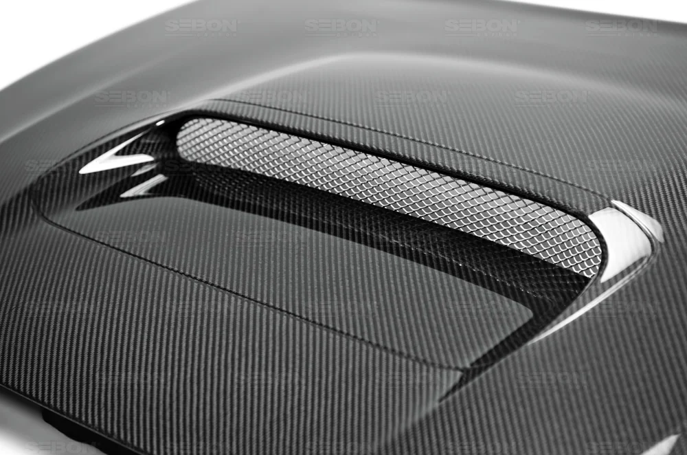 Seibon OEM Style Carbon Fiber Hood 2015-2021 WRX/STI - Image 3