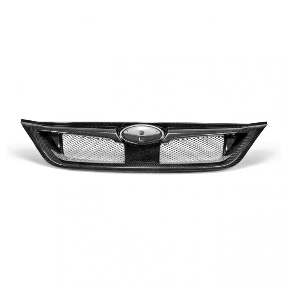 Seibon STI Style Carbon Fiber Front Grille 2011-2014 WRX/STI - Image 2