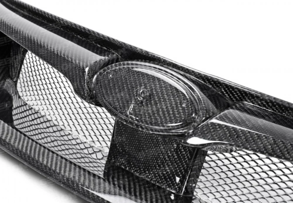 Seibon STI Style Carbon Fiber Front Grille 2011-2014 WRX/STI - Image 3
