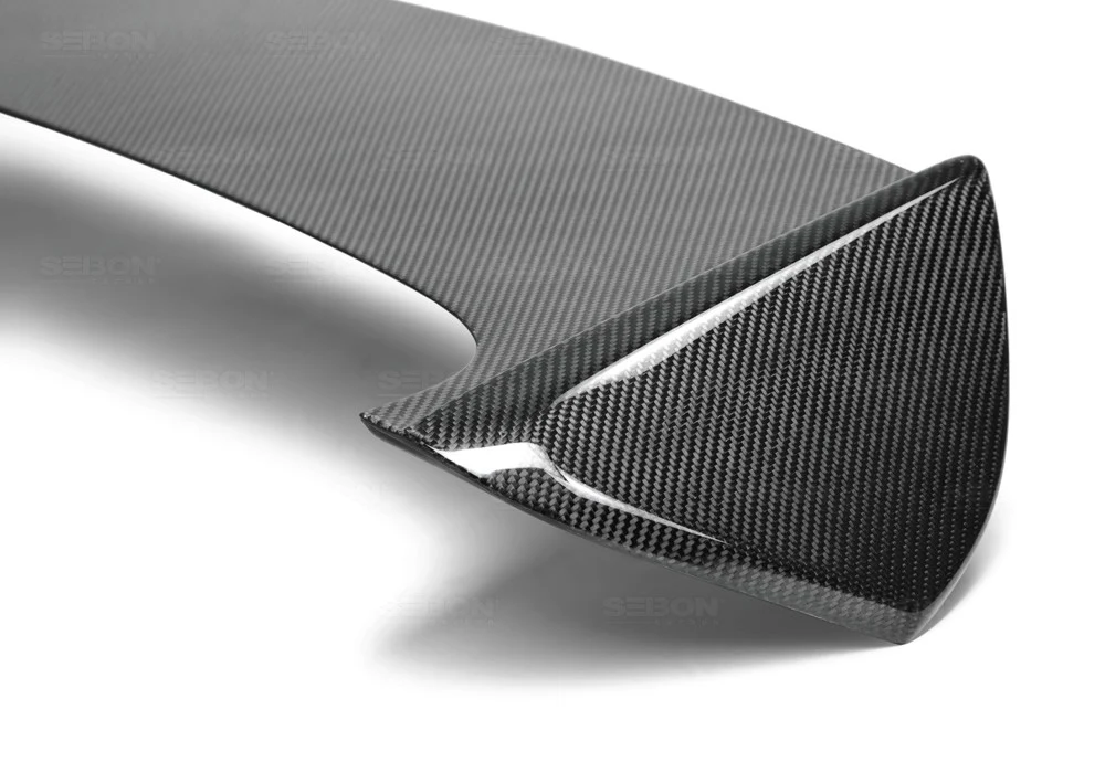 Seibon STI Style Carbon Fiber Rear Spoiler 2008-2014 WRX/STI - Image 3