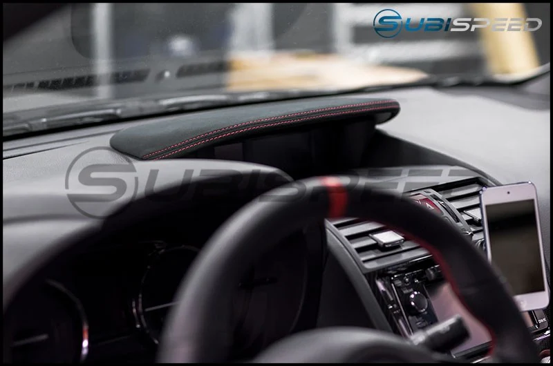 OLM Alcantara Console Hood Cover 2015-2021 WRX/STI - Image 5