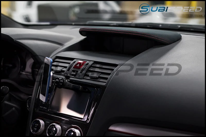 OLM Alcantara Console Hood Cover 2015-2021 WRX/STI - Image 6