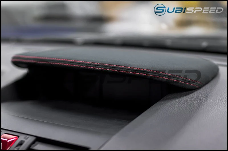 OLM Alcantara Console Hood Cover 2015-2021 WRX/STI - Image 7