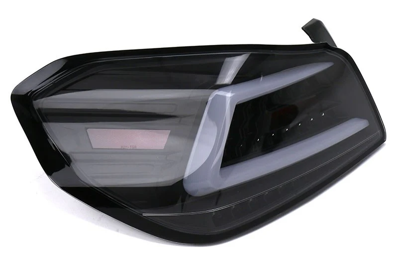 Spec-D Sequential Tail Lights Black Housing w/ Clear Lens 2015-2021 WRX / 2015-2021 STI - Image 3