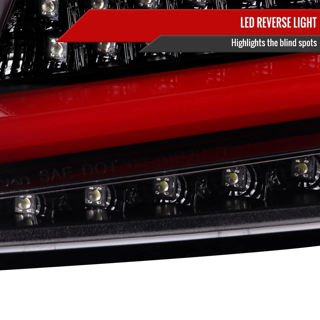 Spec-D Sequential Tail Lights Chrome Housing w/ Red Lens 2008-2014 WRX / 2011-2014 STI - Image 5