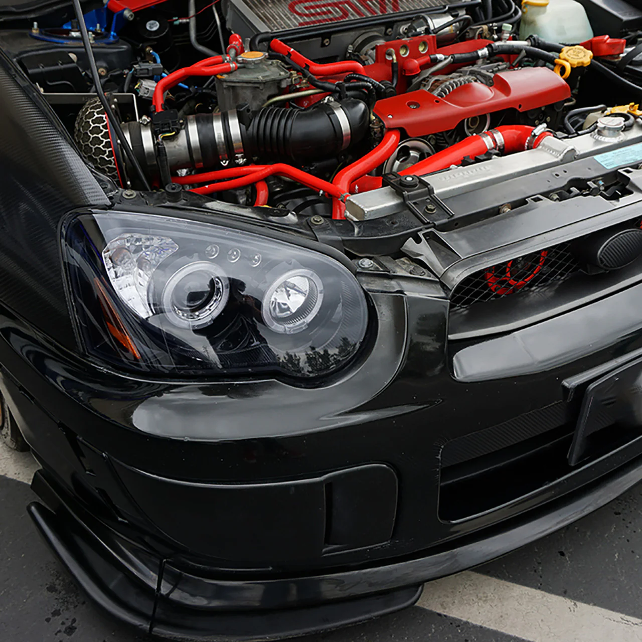 Spec-D Tuning Halo Style LED Headlights 2004-2005 WRX / 2004-2005 STI - Image 12
