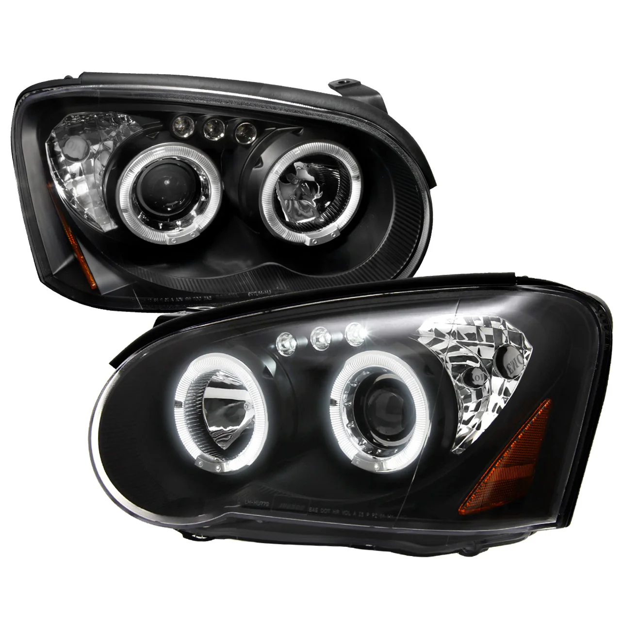 Spec-D Tuning Halo Style LED Headlights 2004-2005 WRX / 2004-2005 STI - Image 3