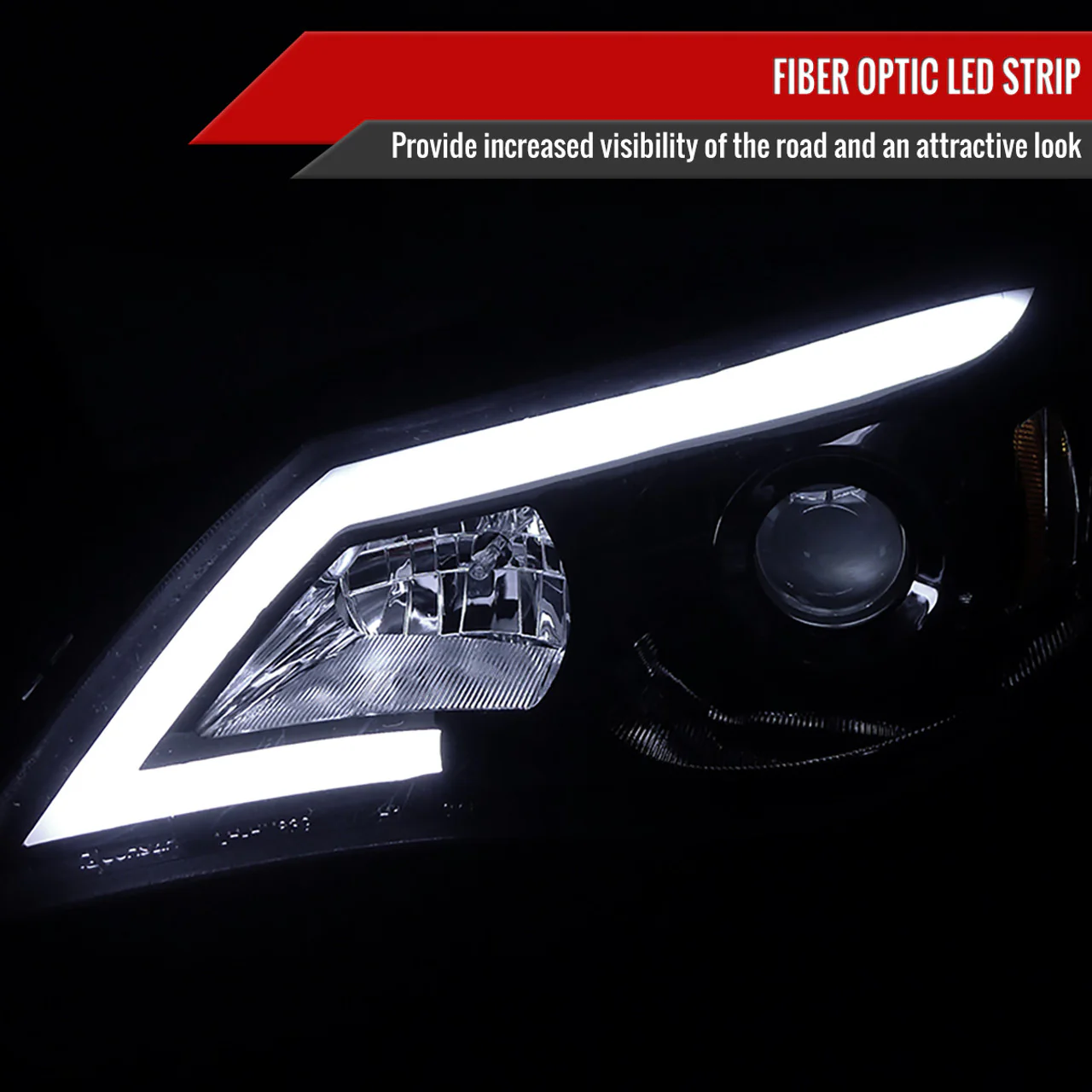 Spec-D Tuning LED Headlights Smoke Lens 2008-2014 WRX / 2008-2014 STI - Image 2