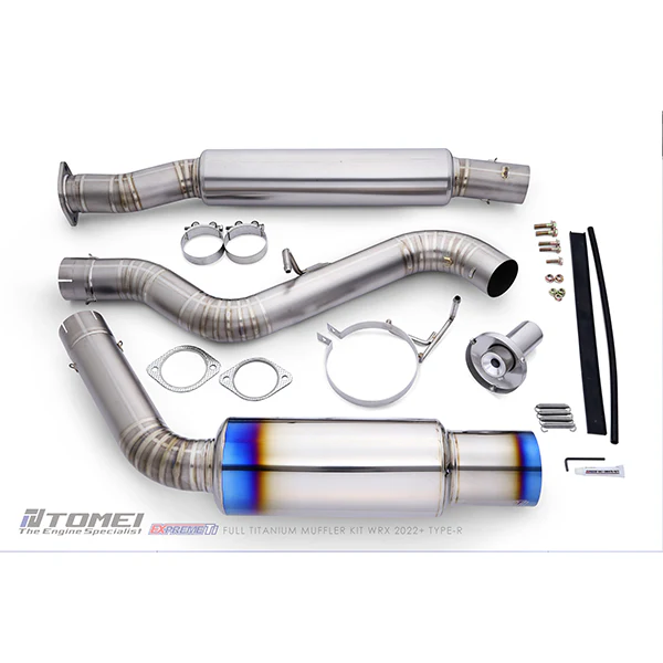 Tomei Expreme Ti Titanium Single Exit Catback Exhaust 2022+ WRX - Image 2