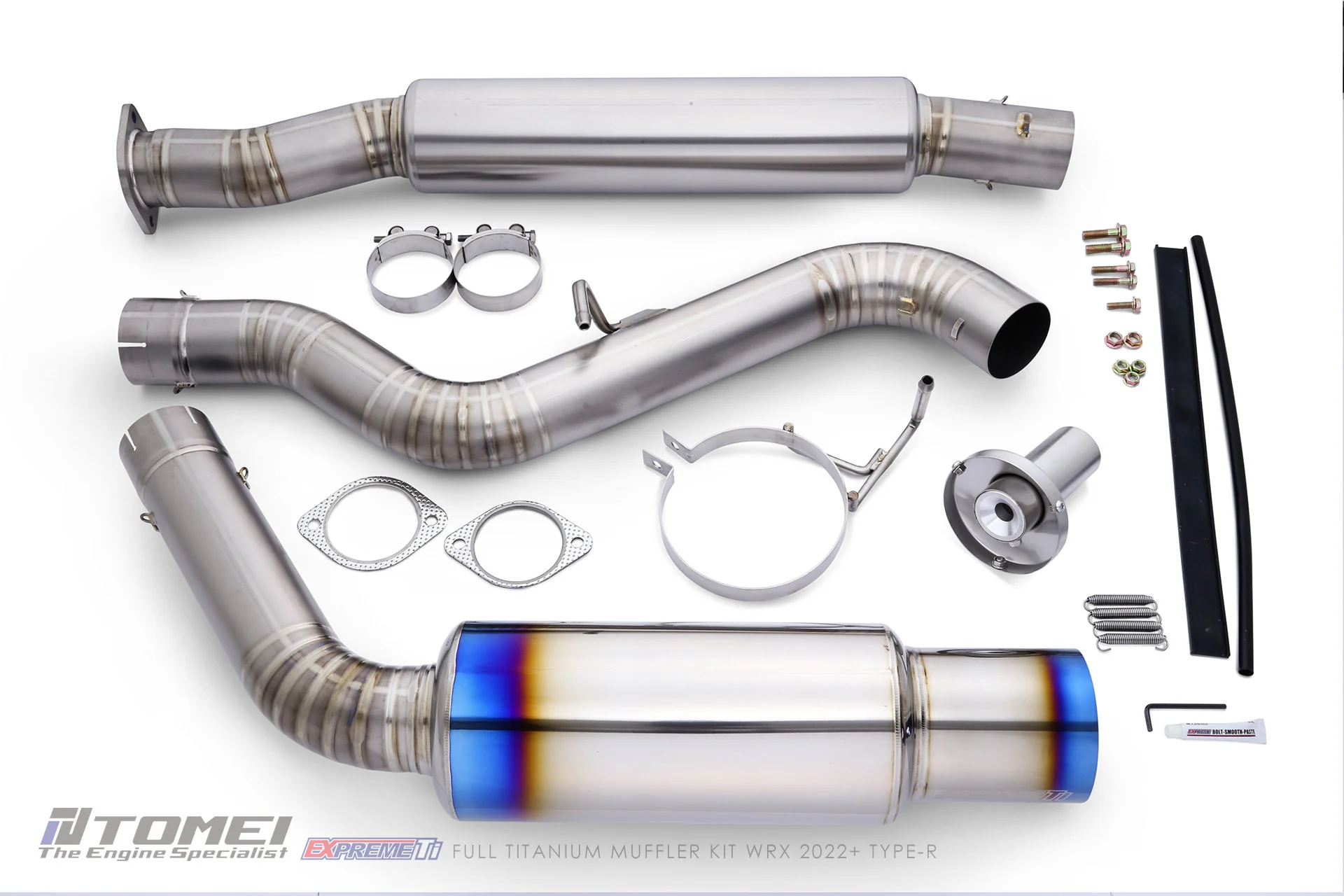 Tomei Expreme Ti Titanium Single Exit Catback Exhaust 2022+ WRX - Image 3