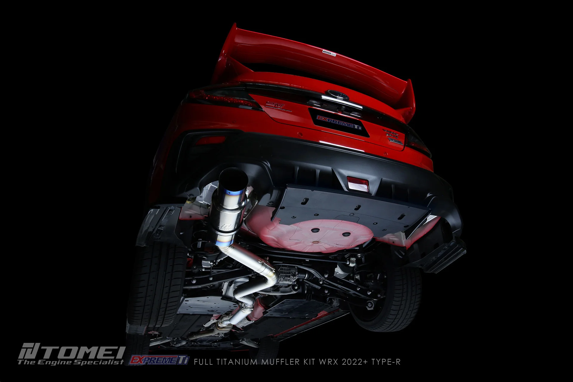 Tomei Expreme Ti Titanium Single Exit Catback Exhaust 2022+ WRX - Image 6