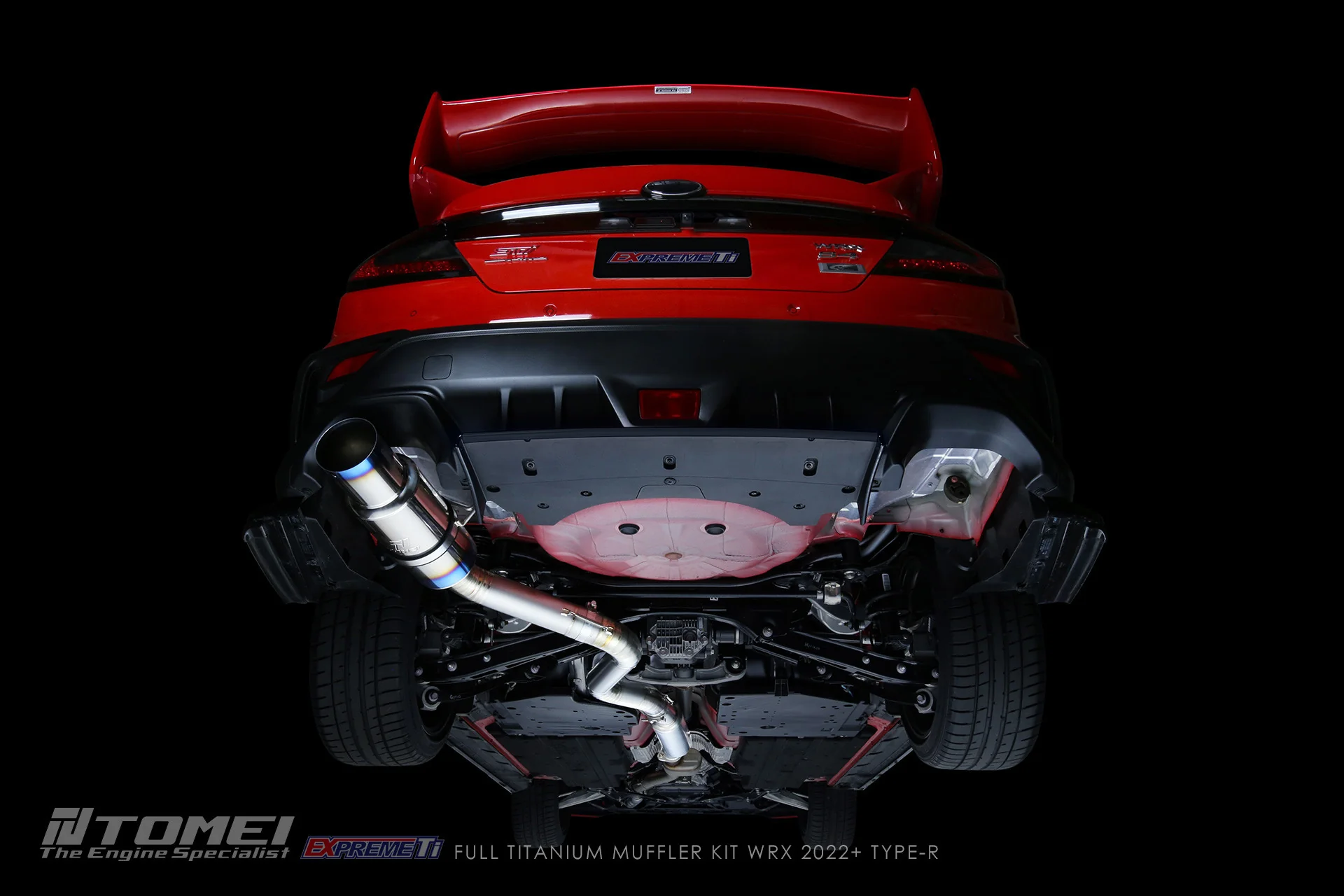 Tomei Expreme Ti Titanium Single Exit Catback Exhaust 2022+ WRX - Image 7