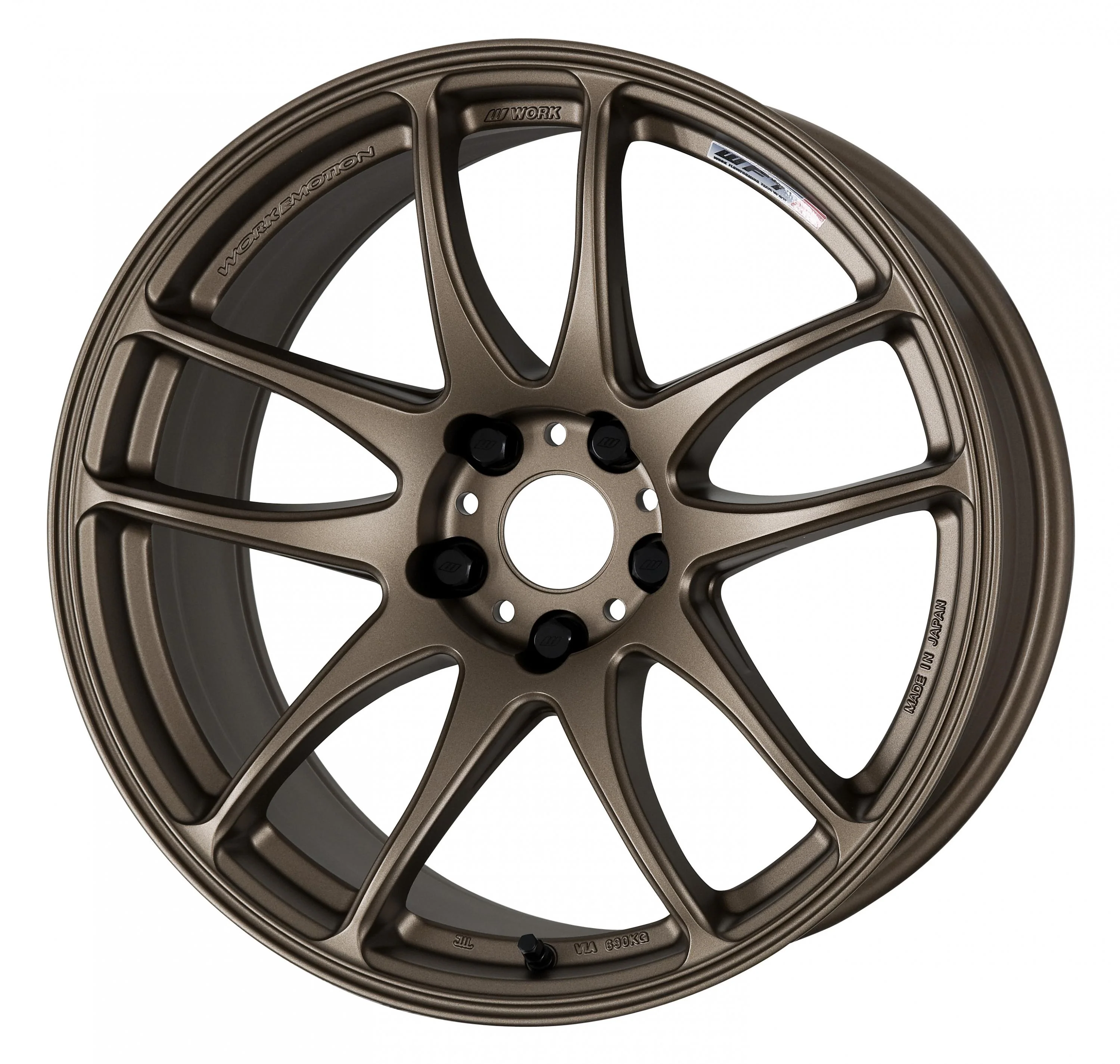 Work Emotion CR Kiwami Bronze 18x9.5 +30 5x114.3