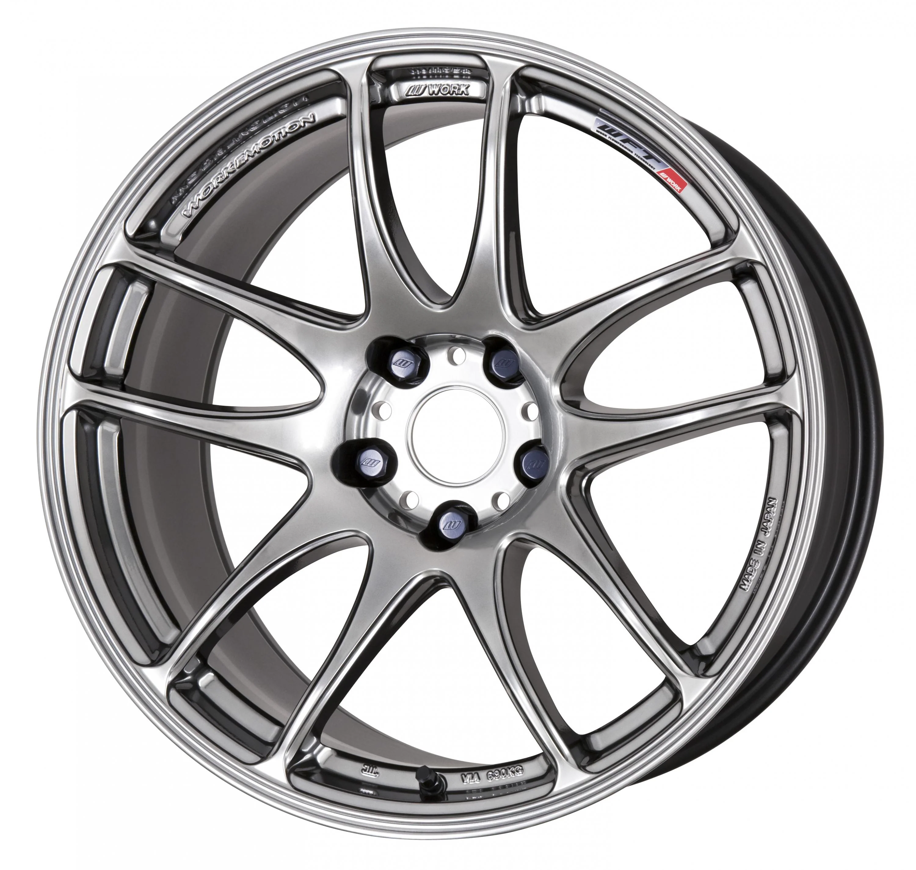 Work Emotion CR Kiwami Silver 19x9.5 +15 5x114.3