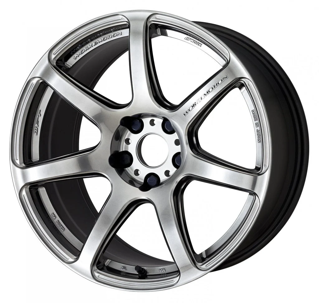 Work Emotion T7R Silver GT 18x9.5 +30 5x114.3